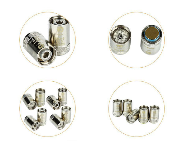 Pack 5 Résistances CUBIS/eGO AIO/Cuboid Mini  -  0.2 / 0.5 / 0.6 / 1.0 / 1.5ohm - Joyetech