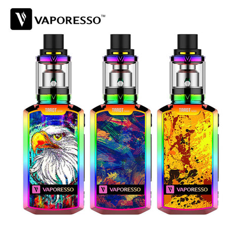 Genuine 80W Vaporesso Tarot Nano TC Kit 2500mAh with VECO EUC Tank 2ml Tarot MOD 80W OMNI Board w/ EUC Coil Vaping Kit